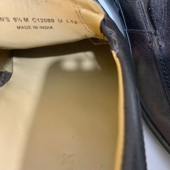 Cole Haan Men Shoe Dalton II Gore Size 9.5 M  Brown Leather Loafers - Picture 13 of 15